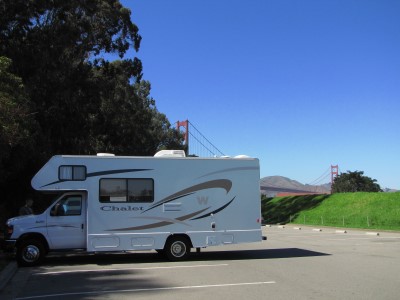 Golden Gate Bridge RV