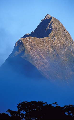20. Milford Sound: Mitre Peak in the Morning