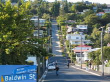 Baldwin Street in Dunedin